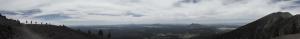 The view at the top of the lift at Snowbowl